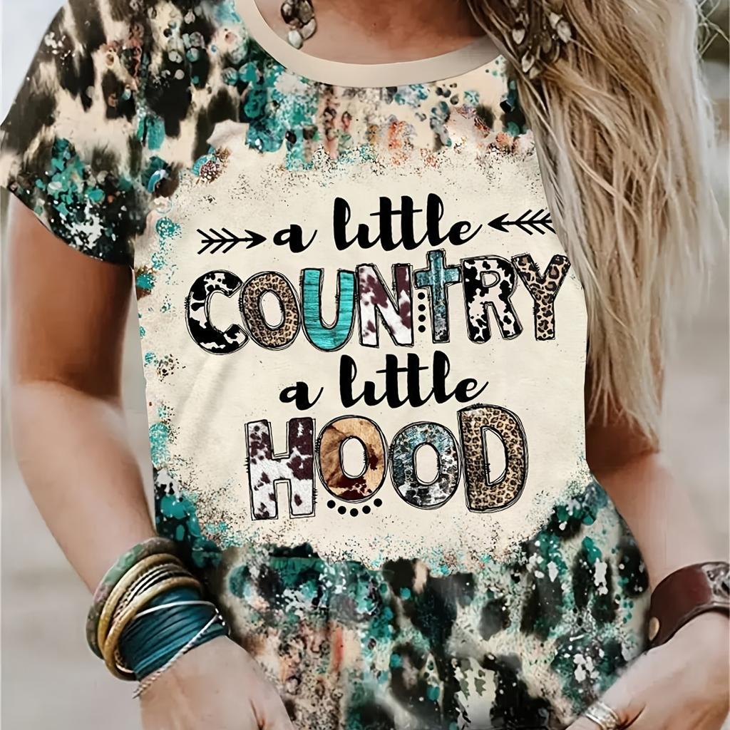 Модная и крутая женская футболка с леопардовым принтом в стиле минимализма, классные и удобные летние повседневные уличные топы с воротником