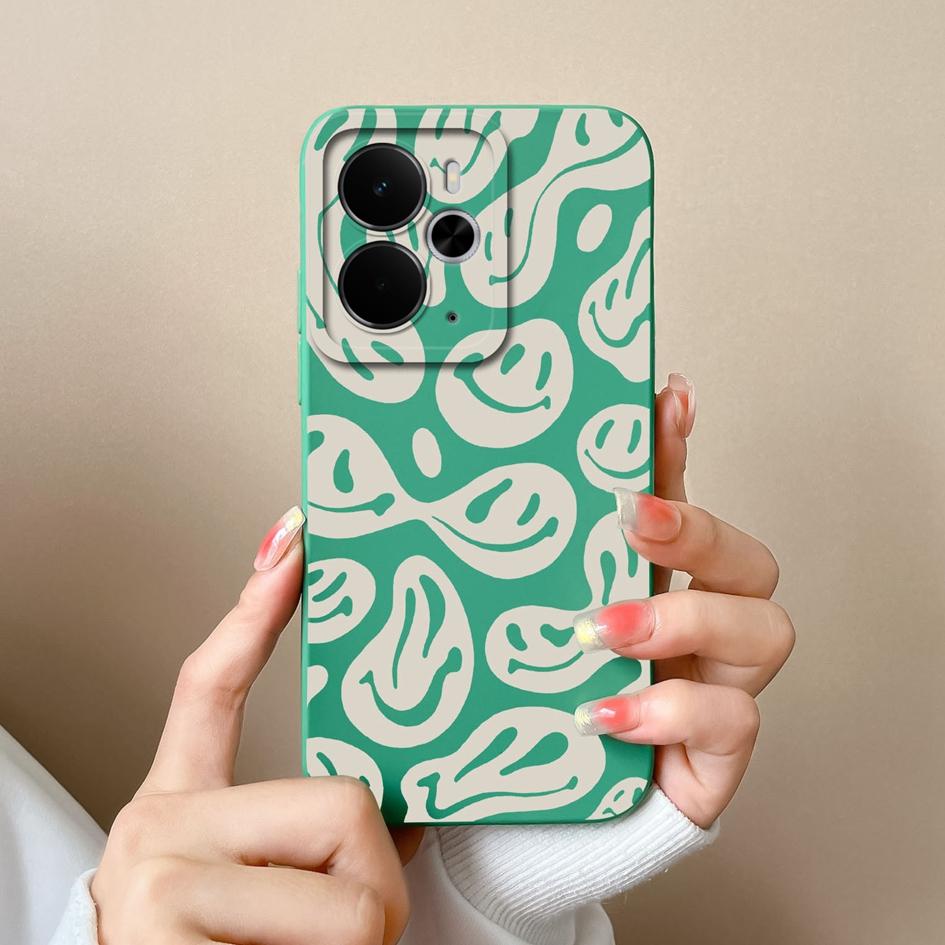 Чехол для Oppo A5 Pro Realme Narzo 10 30 60 C75x 14X 14 14T P3 с красивым леопардовым принтом, жидкий силикон, устойчивый к падению, прочный чехол Oppo Shell