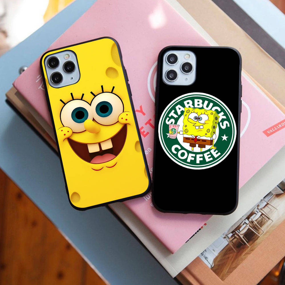 Чехол для OPPO Reno 8 6 5 Pro Find X3 A17 A3 A31 A38 A40 A53 A54 A55 A74 A76 A78 A77 A80 A94 A95 A96 Lite, черный чехол для дивана SI41 SpongeBob