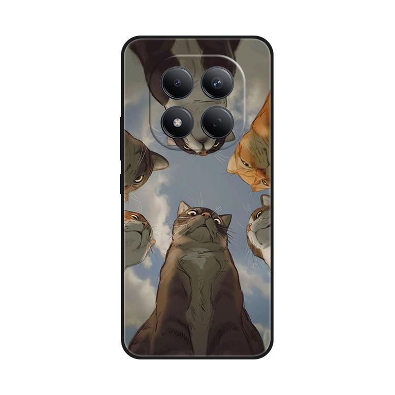 Silicone Soft Phone Case for Redmi Note15 Pro 4G Cover Global Version Cartoon Protector Bumper for Redmi Note 15 Pro 4G Shell