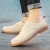 Fashion New Men Business Casual Leather Shoes Classic Soft soled Work Footwear Outdoor Non Slip Formal Shoes Flat Designer Brogue Shoes