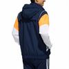 Adidas Нео повседневная спортивная куртка с капюшоном, мужская верхняя одежда, темно-синий FK3493