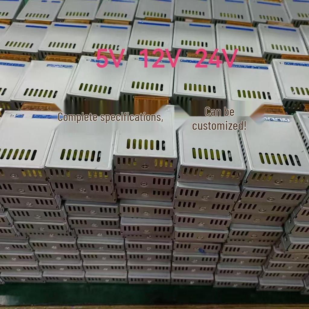 Сверхтонкий мини-блок питания 220 В на 5 В / 12 В / 24 В, светодиодный адаптер-трансформатор, DC 1A-4A.