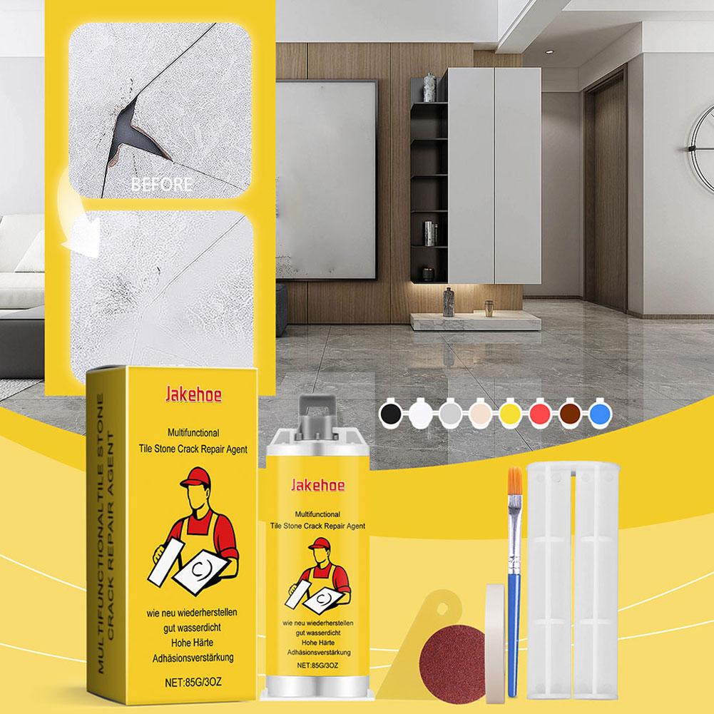Multifunctional Tile Stone Crack Repair Kit Tile And Repair Super Glaze Fix Adhesio Chips With Q7W4