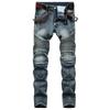 Men's Motorcycle Slim Fit Nostalgic Cycling Knee Pants