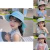 Childrens Uv Shield Hat With Wide Brim And Soft Fabric For Beach Vacation