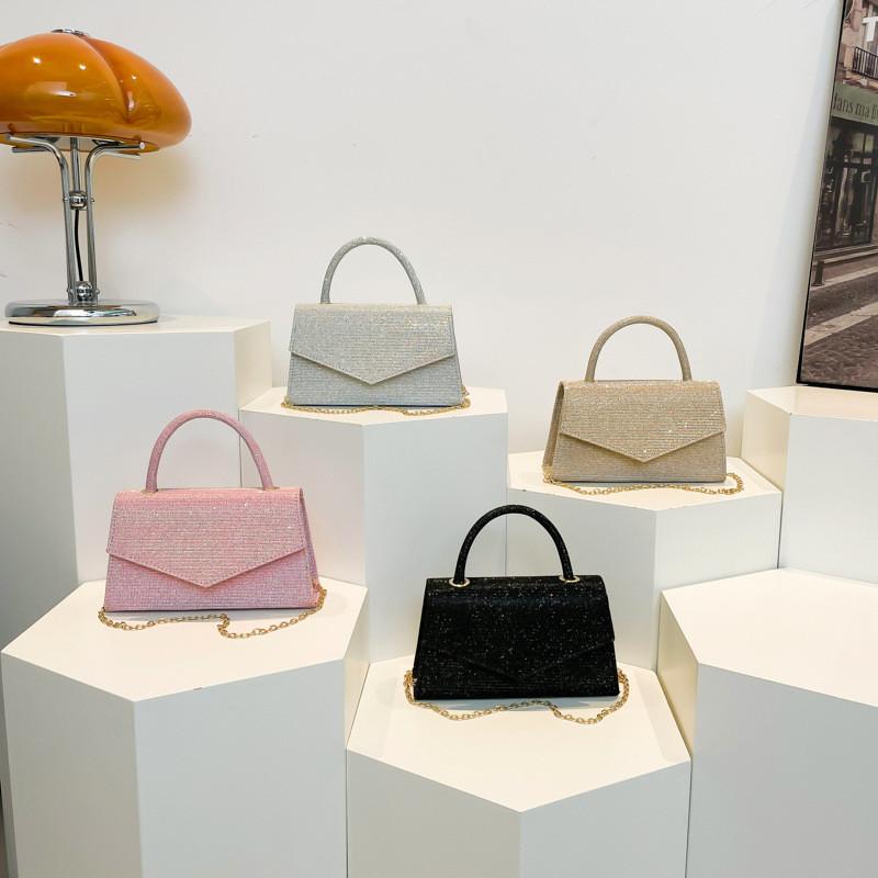 Chic Stylish Pu Mini Handbag For Women Elegant Small Square Bag For Daily Use