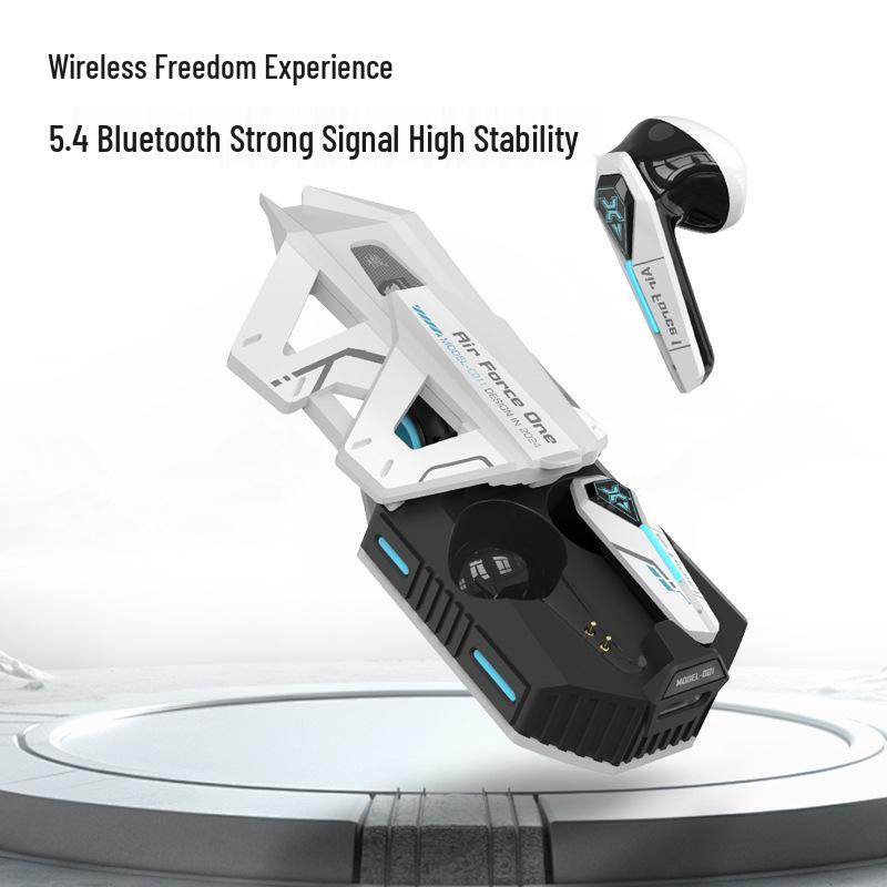 Bluetooth-наушники в стиле Mecha: Игровой кулон с низкой задержкой и высококачественным звуком