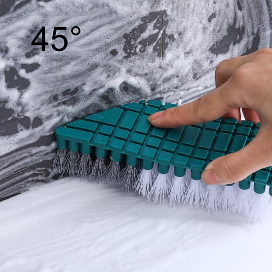 Cleaning Brush Bendable Wide Application Plastic Flexible Tile Stain Scrubber Household Supplies