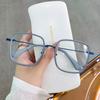 Новые Стильные Готовые Очки для Миопии Мужские Женские Квадратные Очки с Защитой от Синего Света Роскошные Увеличенные Очки для Близорукости для Дам