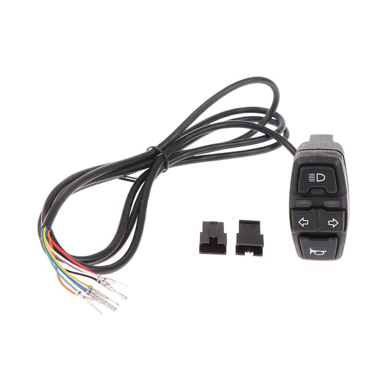 Новый 1 шт. электрический велосипедный фонарь и переключатель звукового сигнала Wuxing DK336 водонепроницаемый электрический велосипедный скутер световой и звуковой переключатель