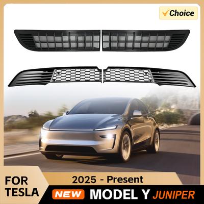 Для Tesla Model Y 2026 Запуск Решетка Внутреннего Вентиляционного Отверстия Juniper Нижний Бампер Сетка от Насекомых Воздухозаборник Пылезащитная Крышка