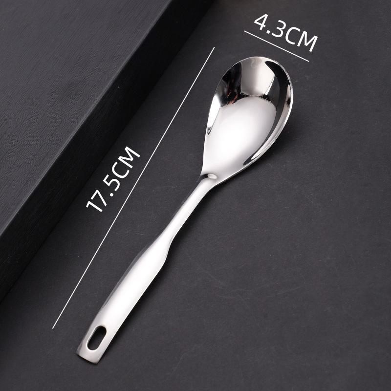 Stainless Steel Kitchen Spoon With Holes Cuisine Caviar Builder Roe Sauce Strainer Spoon Durable Kitchen Cooking Gadgets