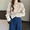 Cardigan Sweaters for Women Spring 2023 New Design Senses Small and Lazy Style Long Sleeve O Neck Knitted Cardigan Coat Top