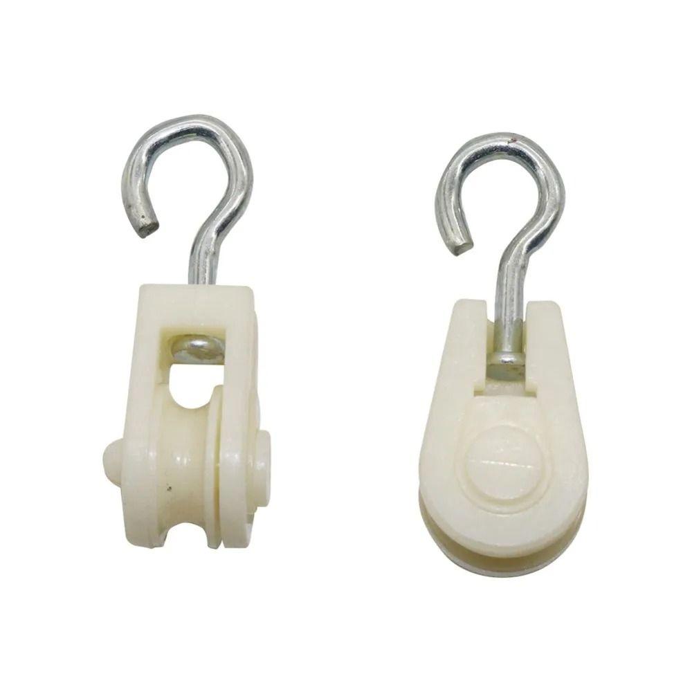 10Pcs Automatic Chicken Saterer Waterline Pulley Nylon Water Line Roller Poultry Breeding Supplies