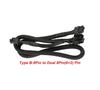 8PIN TO Dual 8Pin (6+2)PIN PCIE VGA Power Supply Cable for EVGA Supernova G2 G3