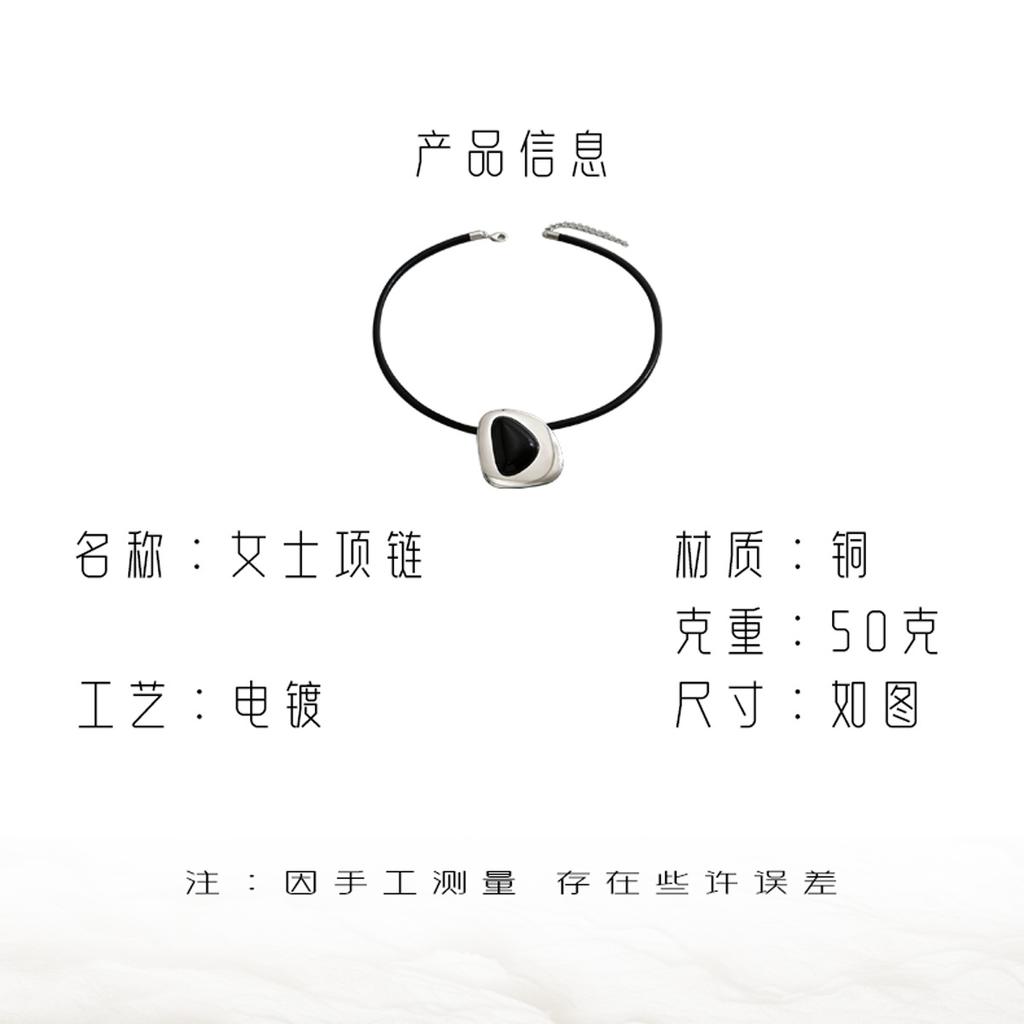 Горячая Распродажа Простой Дамский Комплект Ожерелья с Драгоценными Камнями 18k Гальваническое Покрытие Дизайн Длинная Ключичная Цепочка