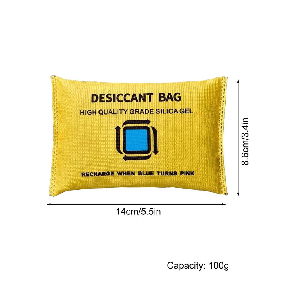 Многоразовые мешки-осушители Влагопоглотитель Осушитель для шкафа Перезаряжаемый силикагелевый осушитель для гардероба, шкафа, подвала, автомобиля