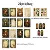 4Style 21 шт./кор. Набор материалов для серии Dark Fairy Tale, закладка для книги, скрапбукинга, фоторамки, календаря, открытки, конверта, журнала