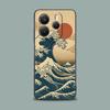 Чехол для телефона для Xiaomi Redmi 15C 14C 12C 13C 4G Redmi Note 15 14 13 12 11 10 Pro Plus 12S Обложка Великая волна Кацусика Хокусай