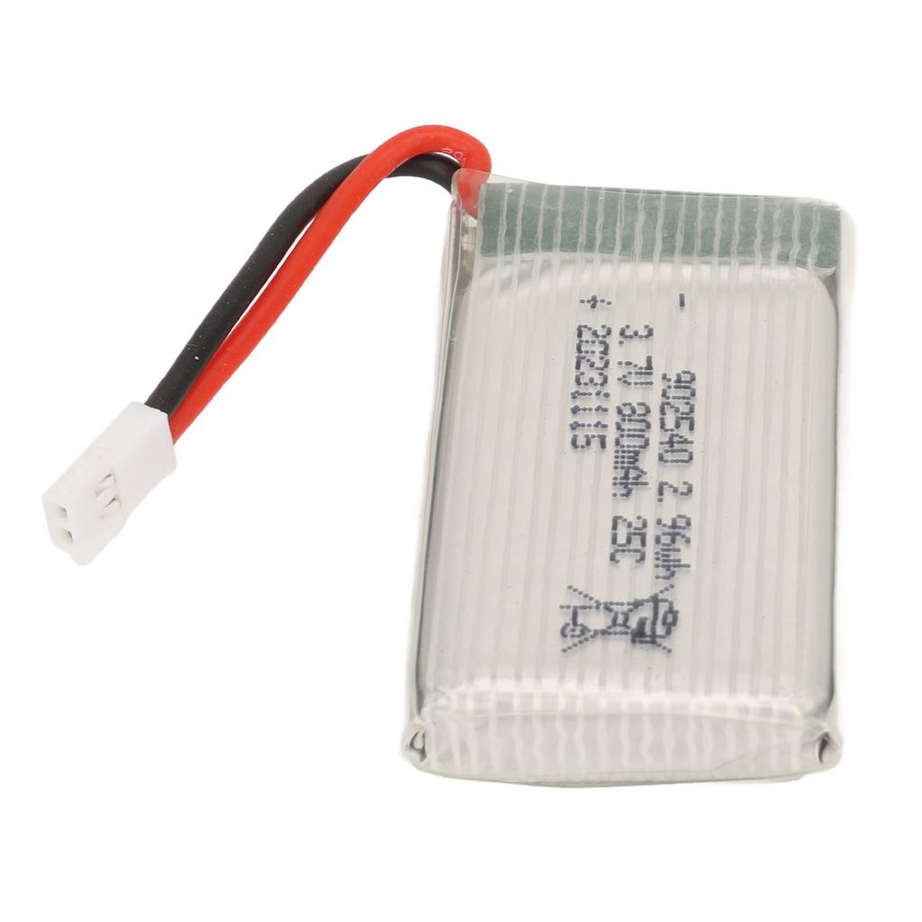 RC Quadcopter Drone Battery 3.7V 800mAh Rechargeable Lithium Battery With XH2.54 Plug for Cheerson C