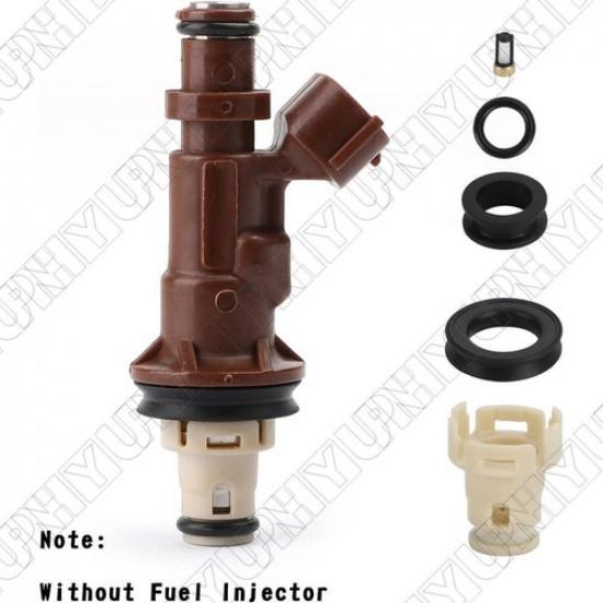 New Fuel Injector Rebuild kit o-rings For Toyota 3.4 V6 5VZFE Seals Filters Caps