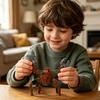 Yousheng Игрушка-конструктор «Космические пришельцы» по мотивам фильма Игрушка-конструктор персонажа научно-фантастического фильма «Космическая наука» Конструктор для сборки Кирпичный конструктор Украшение Для поклонников научно-фантастических фильмов