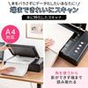 Сканер Sanwa Direct, Планшетный A4, Края 2 мм, Самосканирование, CCD-сенсор, 1200 dpi, Совместимый с Windows/Mac, 400-SCN063