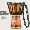 Перкуссия MEINL в африканском стиле Mini Djembe HDJ5-XXS Python Design []
