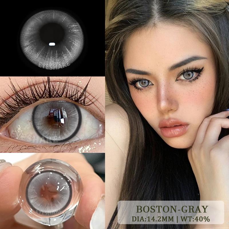 AMARA LENSES 2pcs Color Contact Lenses For Eyes Colored Lenses Eye Cosmetics Natural Contact Lense Yearly Cosplay Beautiful Puppiletes