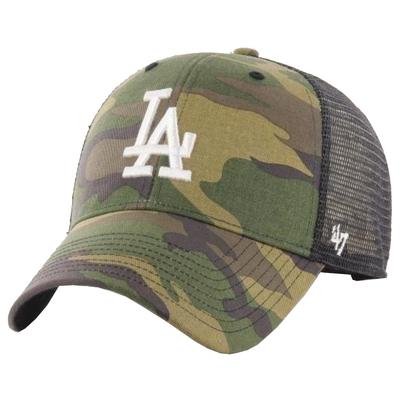 Кепка Los Angeles Dodgers Branson, Мужская зеленая кепка