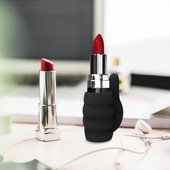 Автомобильная подставка для помады, держатель для хранения, расширяемая конструкция, универсальная посадка, простая установка, самоклеящийся органайзер для бальзама для губ