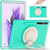 TPU Shockproof Tablet Case With Rotating Stand Galaxy Tab S7 S8 - Multi-Color Slim Protective Cover