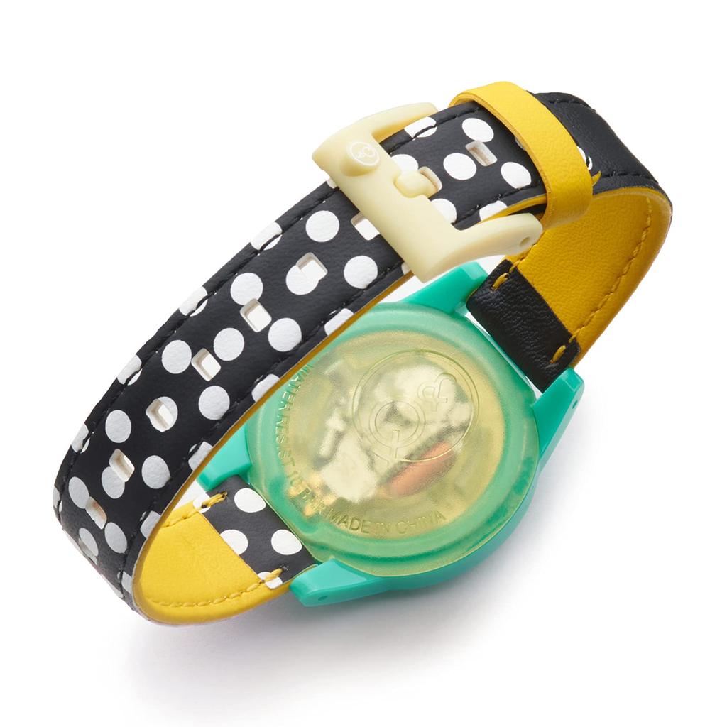 Cue and Cue Smile Solar Solar Analog Mini Series водонепроницаемый уретановый ремень с узором в горошек RP01J033 черный [Citizen Watch]