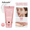 Collagen Smear Tear Mask Hydrating and Moisturizing Delicate Skin Evening Skin Care Mask Delicate Pore Tightening Lifting Mask