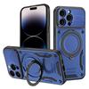 For iPhone 14 Pro Max Case Compatible with MagSafe Shockproof TPU + PC Phone Back Cover with Kickstand