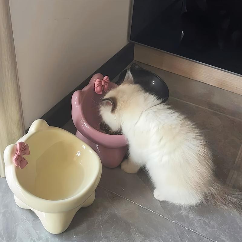 Милая керамическая миска для питомца HANDUNYOU