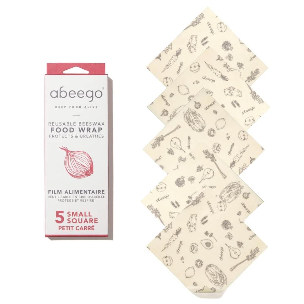 Abeego Beeswax Wrap Set Small 5 Piece Set