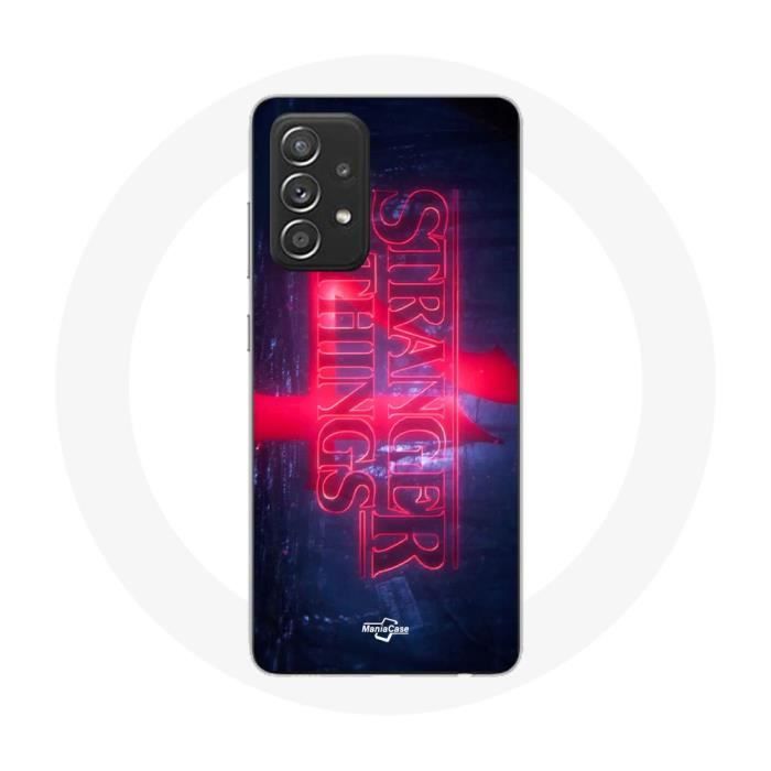 Чехол для Samsung Galaxy A33 5G «Очень странные дела» с логотипом, прозрачный, трейлер 4 сезона 2022 года
