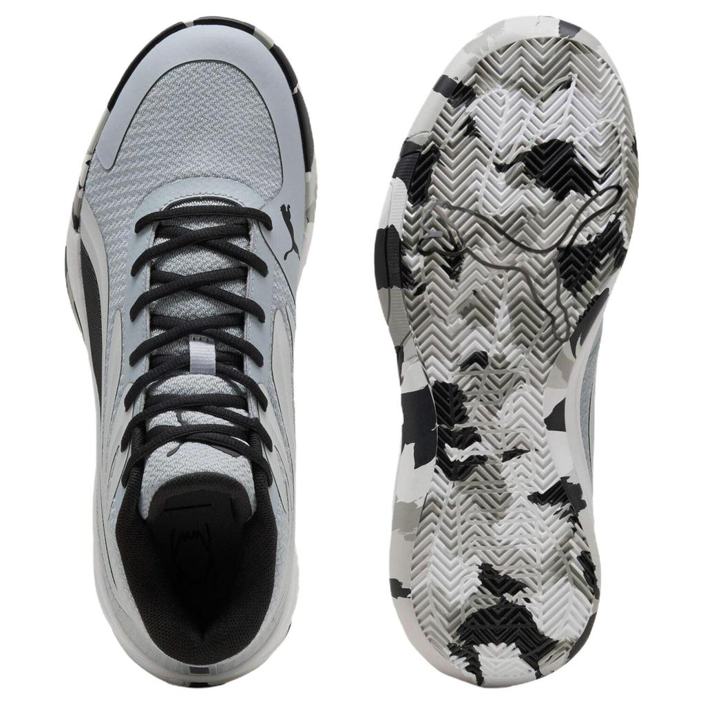 Puma Court Pro Удобные Универсальные Прочные Полувысокие Повседневные Кроссовки для Образа Жизни Мужские кроссовки Серые 311394-01