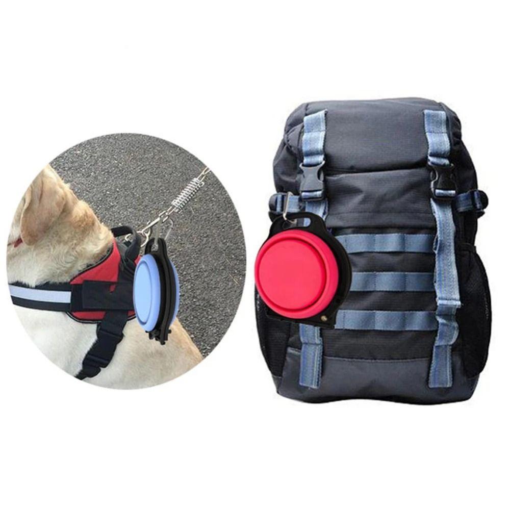 Миски для корма для собак 2 в 1, расширяемая миска для кормления, складная двойная миска для питомцев, щенок