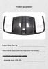 Задний диффузор из углеродного волокна для Mercedes-Benz E-Class W207 Coupe 2012-2014