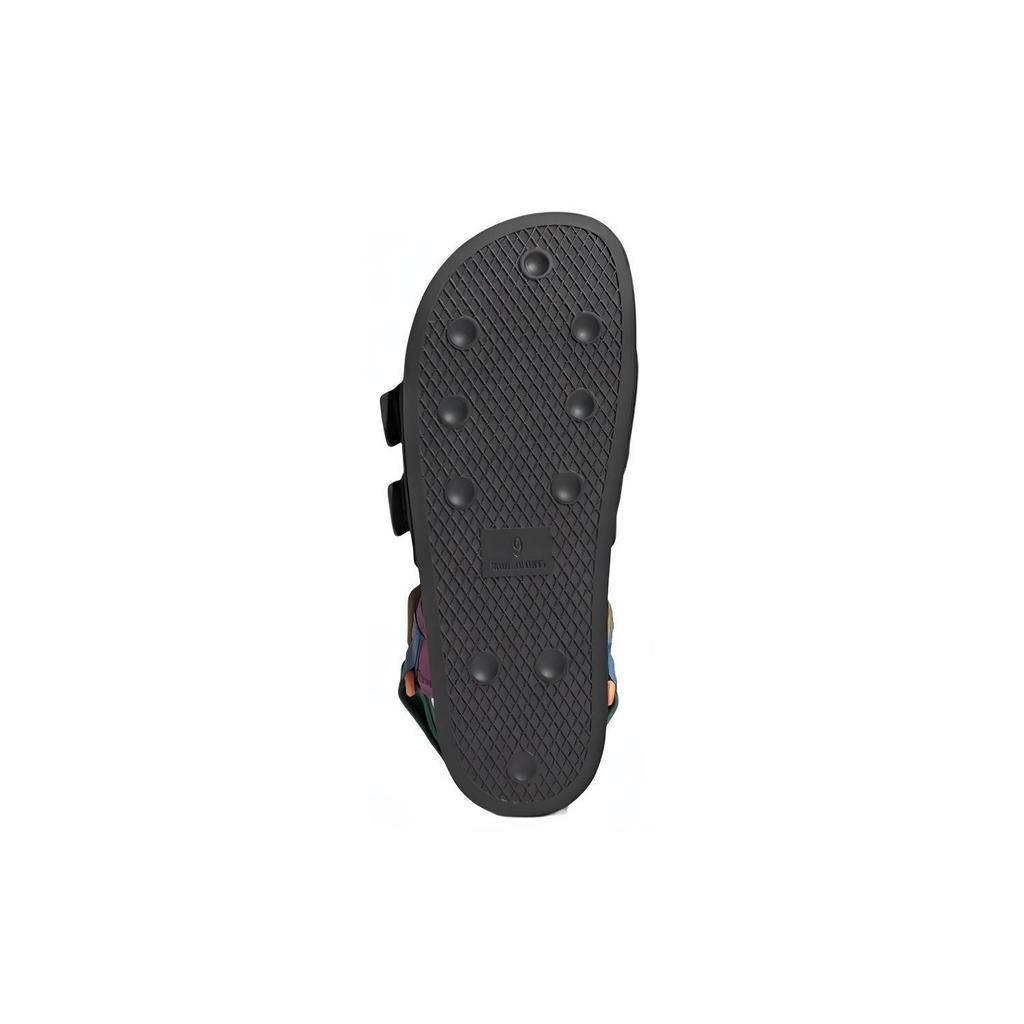 adidas Шлепанцы Adilette 4.0 'Черный Ярко-Зеленый' H03417