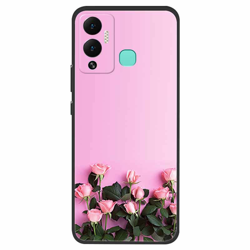 Для Infinix Hot 12 Play NFC Чехол X6816D Ударопрочный Силиконовый Мягкий TPU Чехол для Телефона для Infinix hot12 play NFC Чехол Бампер Funda