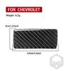 For Chevrolet Traverse RS LT 2018- Real Carbon Fiber Sticker Co-driver storage switch panel Car Accessories Decorative