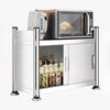 Yingbai Kitchen Countertop Pot and Spice Storage Cabinet