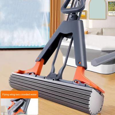 Супервпитывающая губка для швабры, длинная ручка, эргономичный дизайн, маленькая швабра с самовыдавливанием