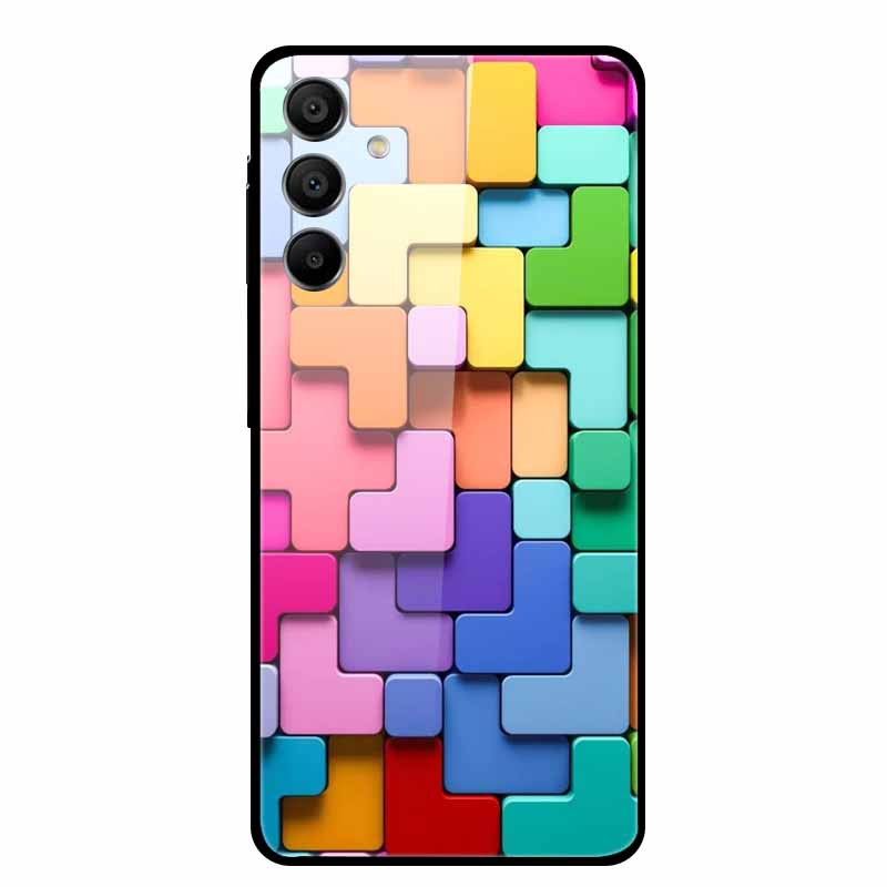 Закаленное Стекло Чехол для Samsung Galaxy A16 5G Задняя Крышка Жесткий Чехол для SamsungA16 Чехол для Телефона Fundas Крутой Защитный Милый Бампер