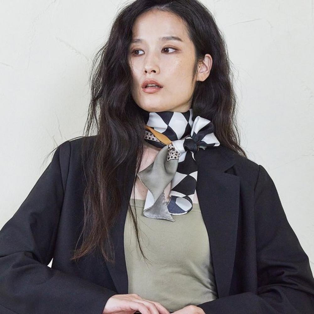 Ana Maison Silk Long Petit Scarf Pml 1399