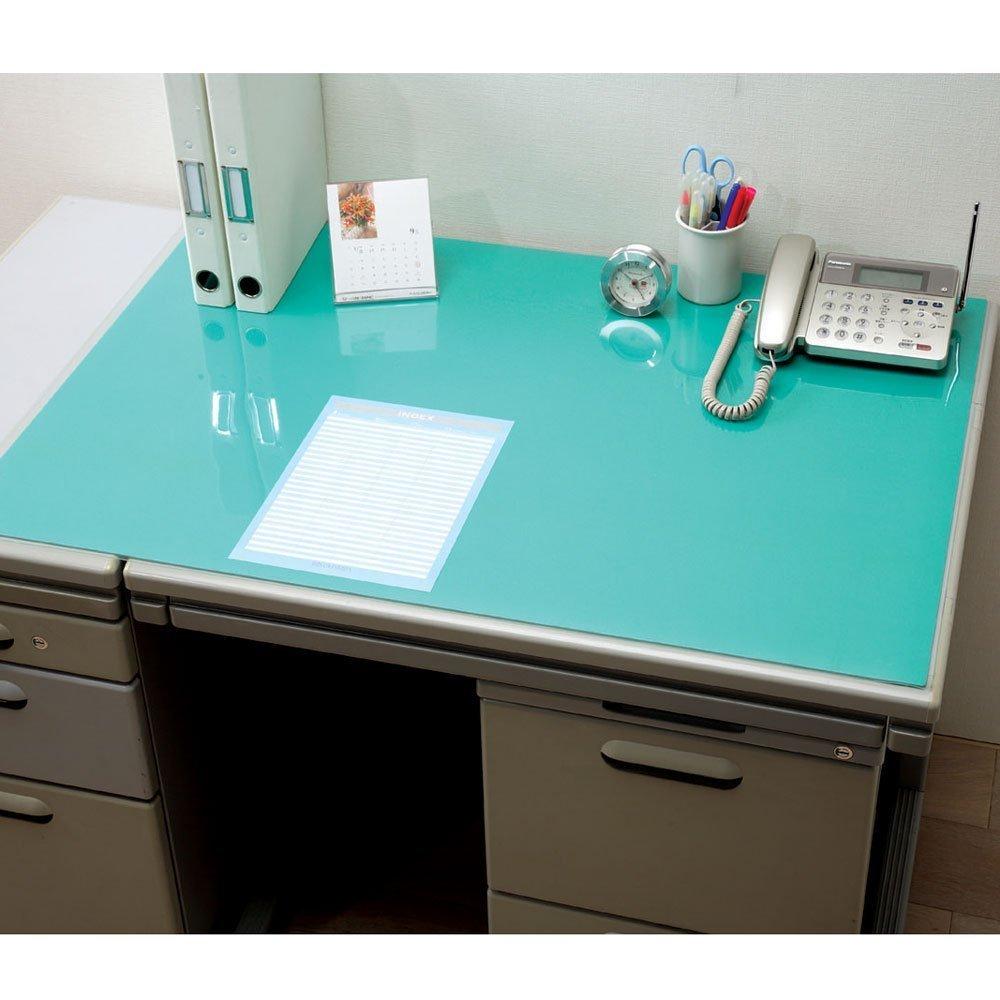 IRIS OHYAMA Коврик для стола Ширина 99 x Глубина 69 см Натуральный/зеленый DMT-9969PZ